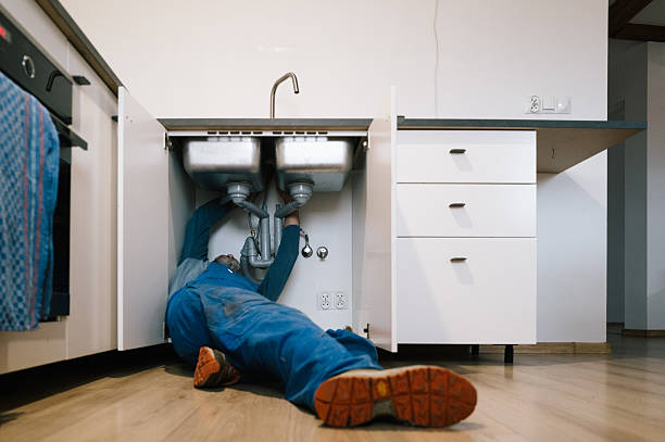 Professional Plumbing technician working in Marietta, OK